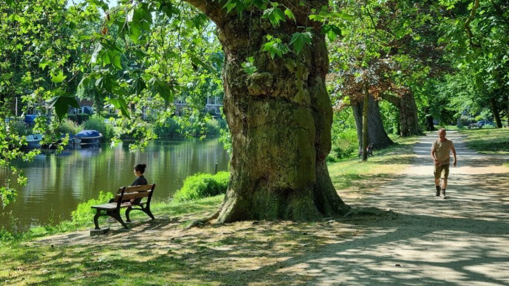 Singelpark Plantsoen. Foto: gemeente Leiden