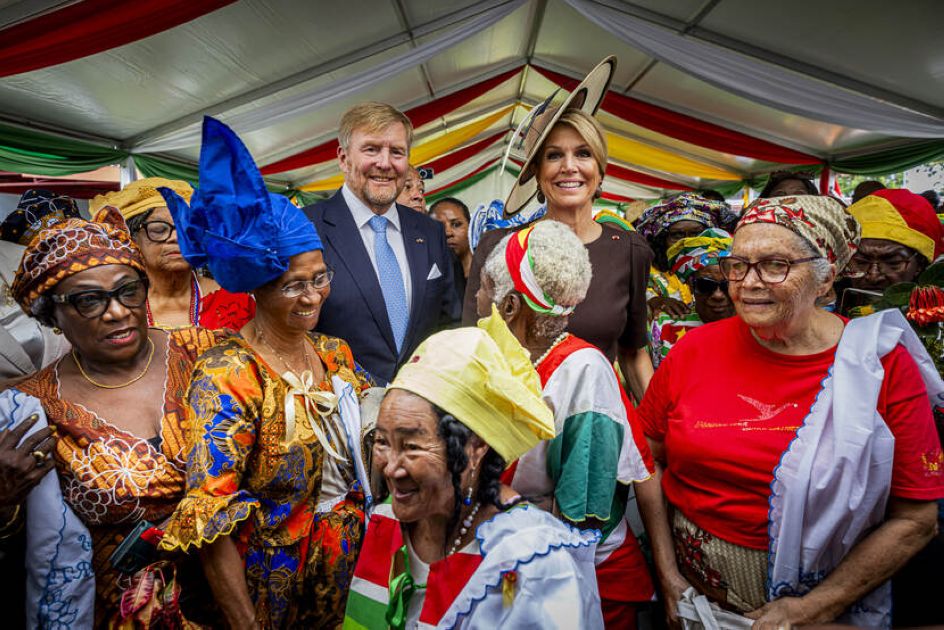 Staatsbezoek suriname. Foto: Patrick van Katwijk